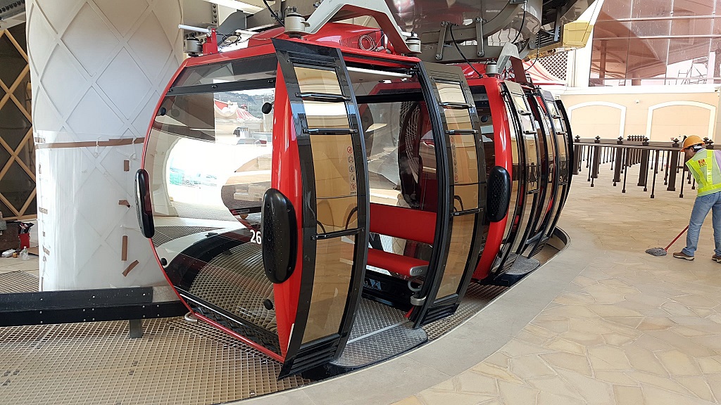 Upgrade of Power Supply units for cable car cabins at a Macau Resort